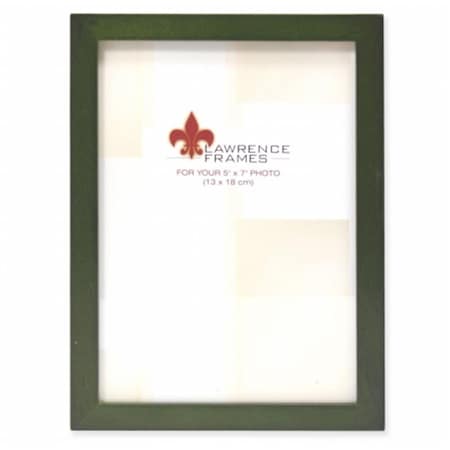 Lawrence Frames Green Wood Picture Frame Gallery - 0.71 in. LA328122